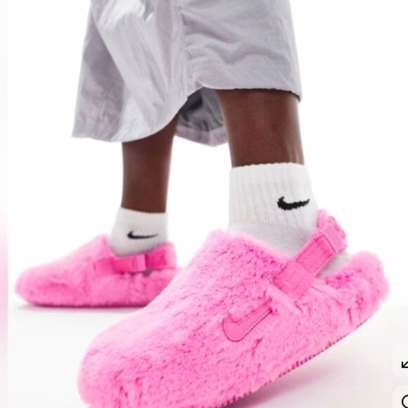 NIKE CALM MULE SE SANDALS hot pink cute barbie - Picture 6 of 6